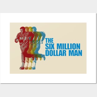 The Six Million Dollar Man Posters and Art